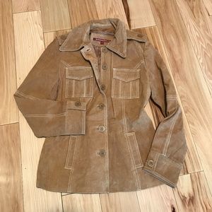 Suede Leather Jacket